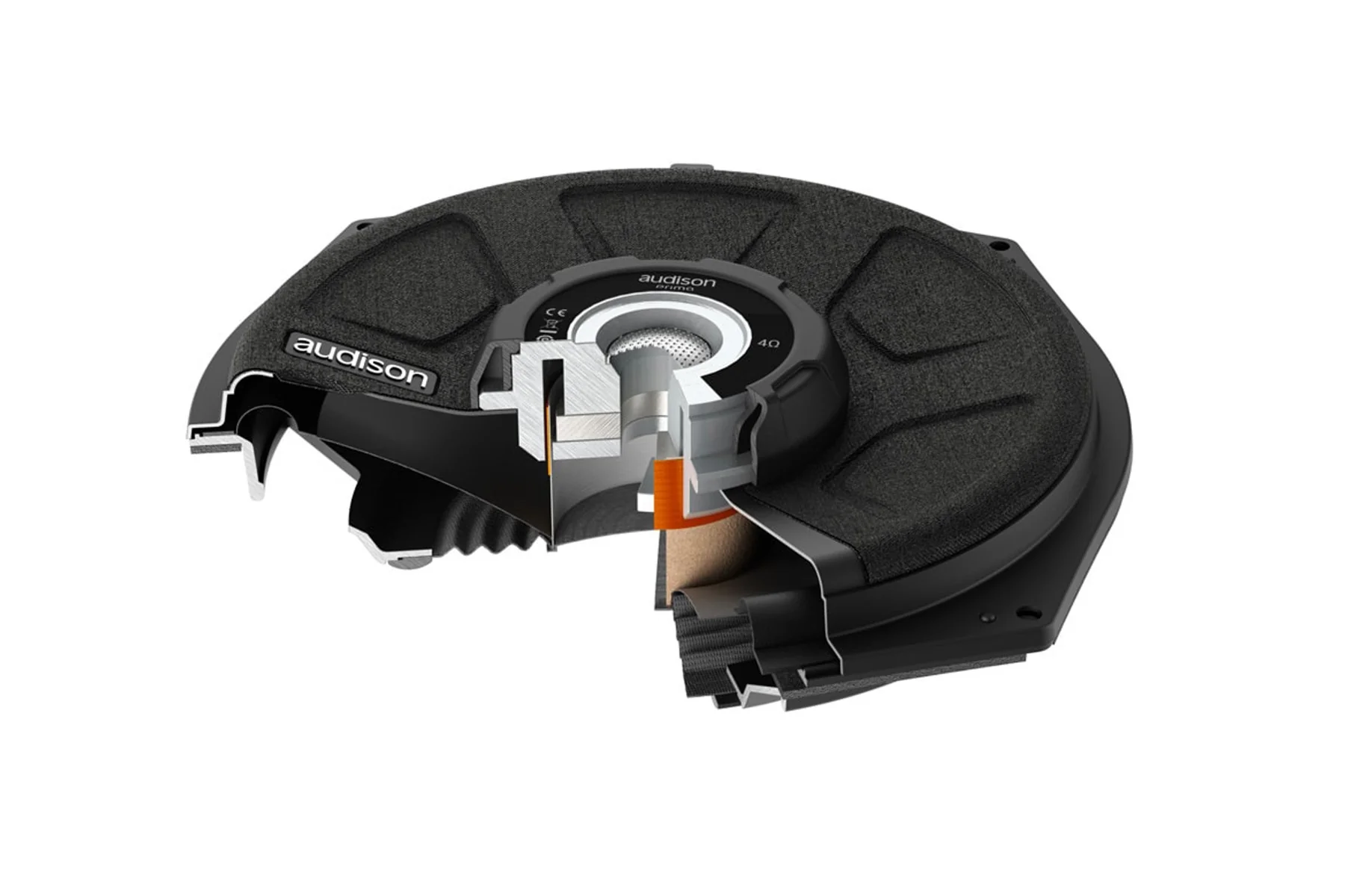 Audison Prima MINI Cooper F Series 8" Under Seat Subwoofers Audio Upgrade - Image 3