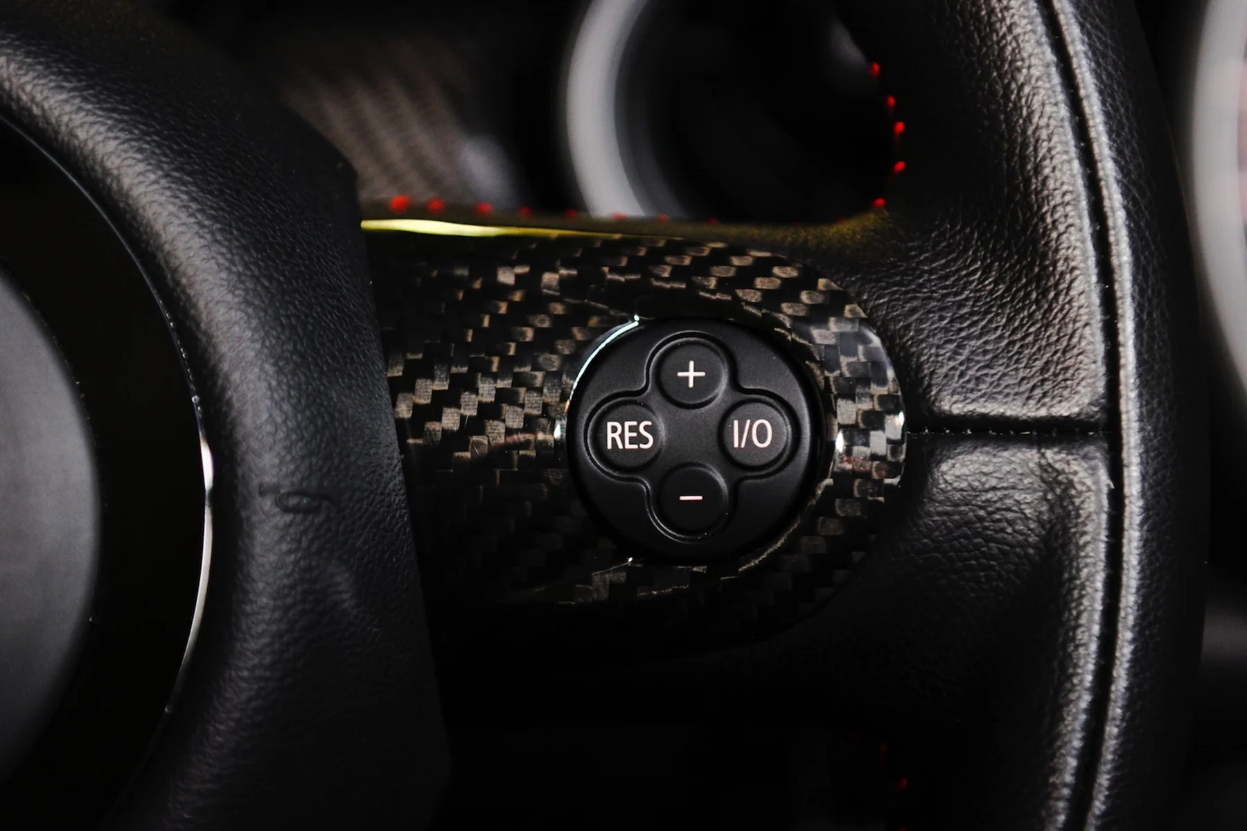 RSI C6 Carbon Fibre Steering Wheel Trim Covers For Gen 2 MINI's - Image 3