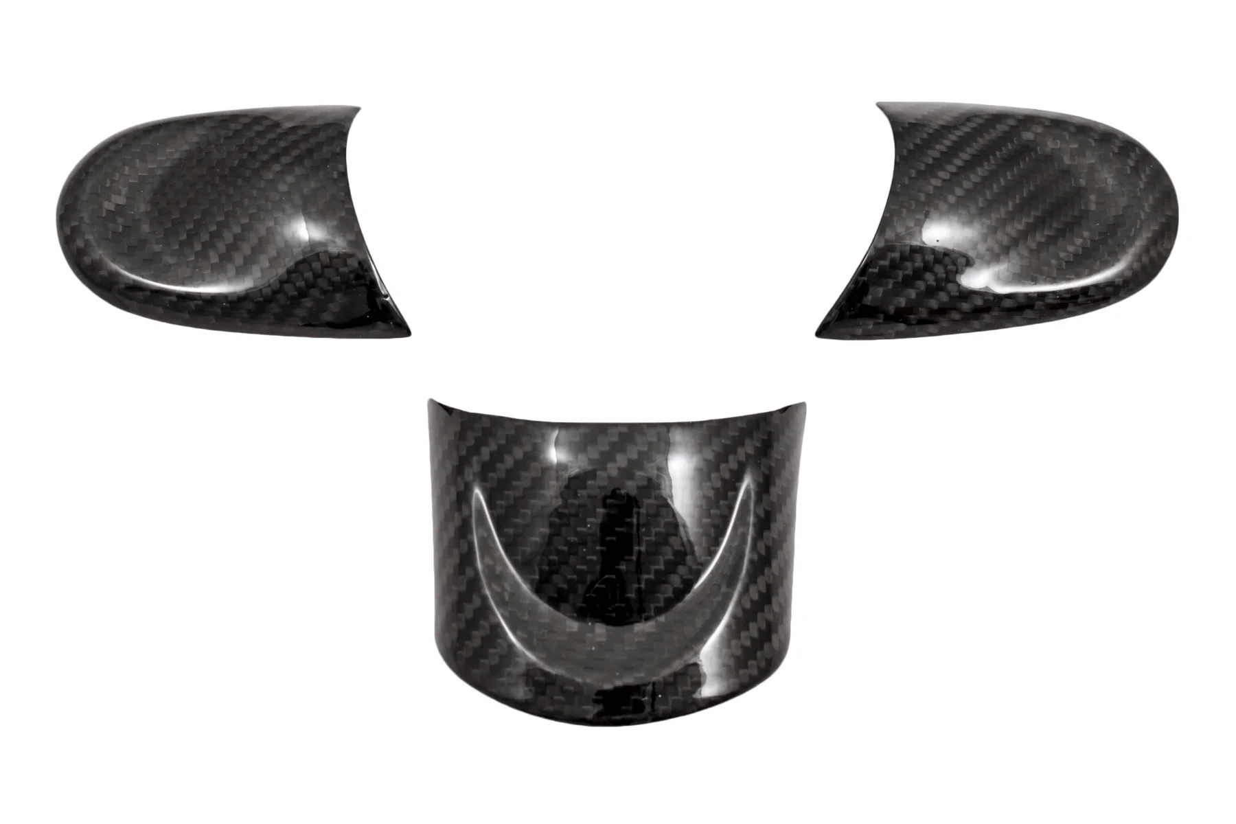 RSI C6 Carbon Fibre Steering Wheel Trim Covers For Gen 2 MINI's - Image 4