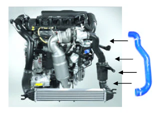 Forge Motorsport Silicone Resonator Delete Hose Kit For MINI Gen 2 - Image 6