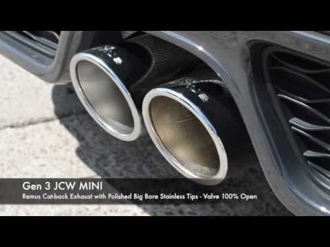 Remus Sports Exhaust Valved Cat Back For MINI F56 & F55 Cooper S & JCW PRE LCI - Image 5
