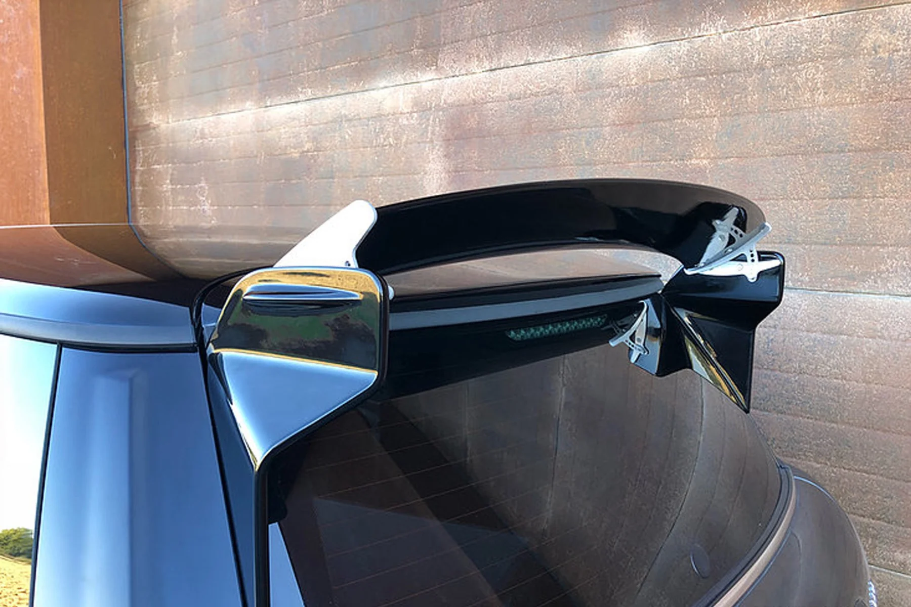 RSI C6 MINI F56 Fibreglass / Carbon Rear Spoiler Wing - Image 4