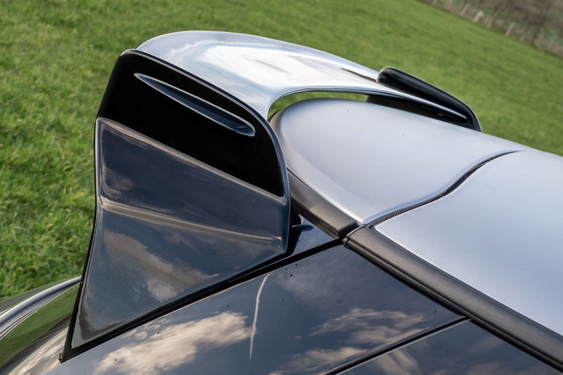 RSI C6 MINI F56 Fibreglass / Carbon Rear Spoiler Wing - Image 5