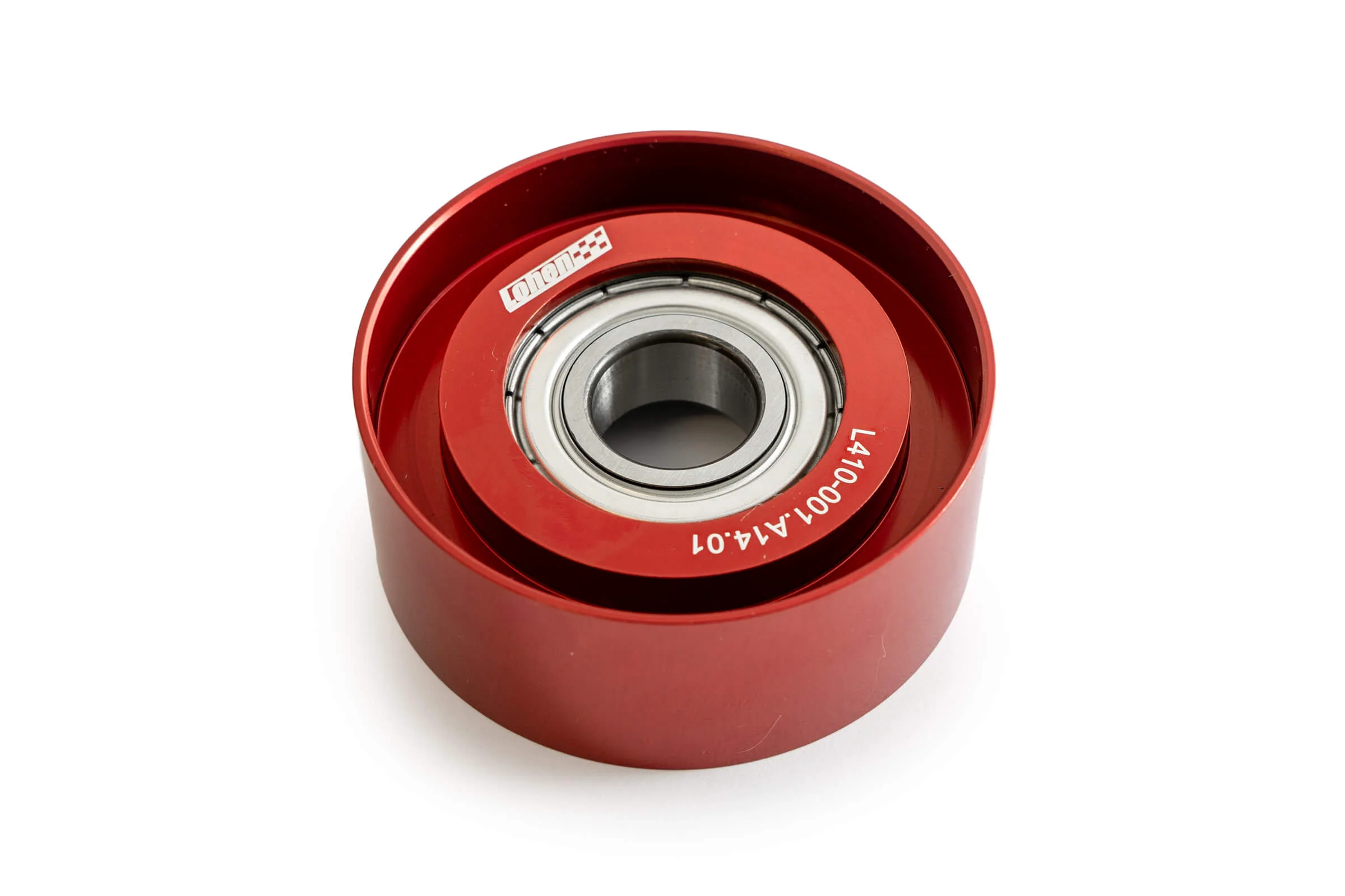 Lohen Lightweight Supercharger Belt Tensioner Pulley - MINI R53 Gen 1 Cooper S JCW - Image 5